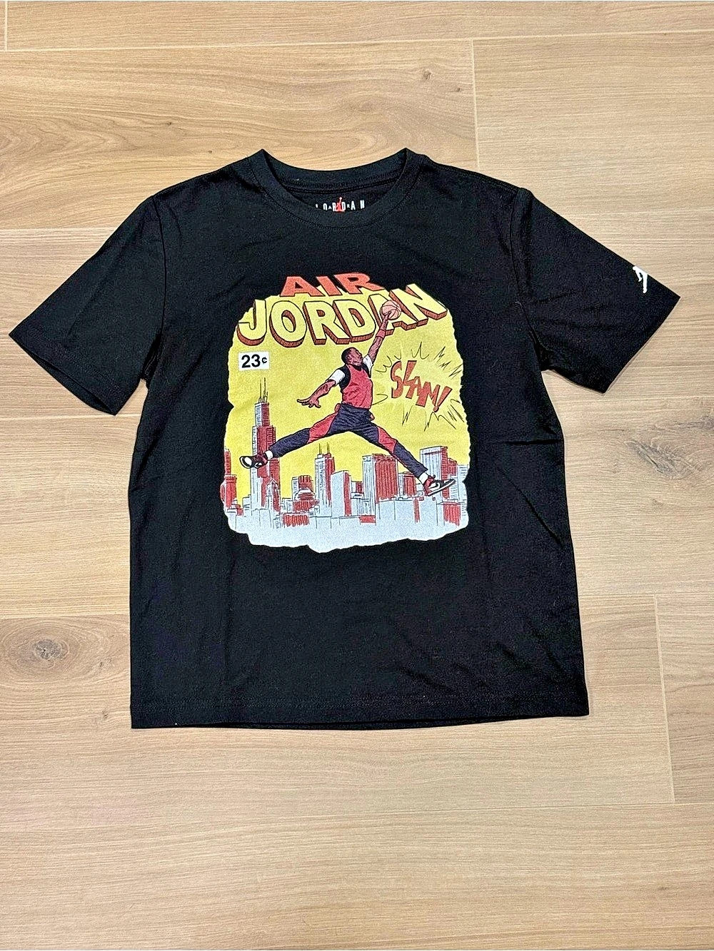 Jordan Air Jordan Jumpman graphic tee Boys Medium Graphic Tee Black & Red Like